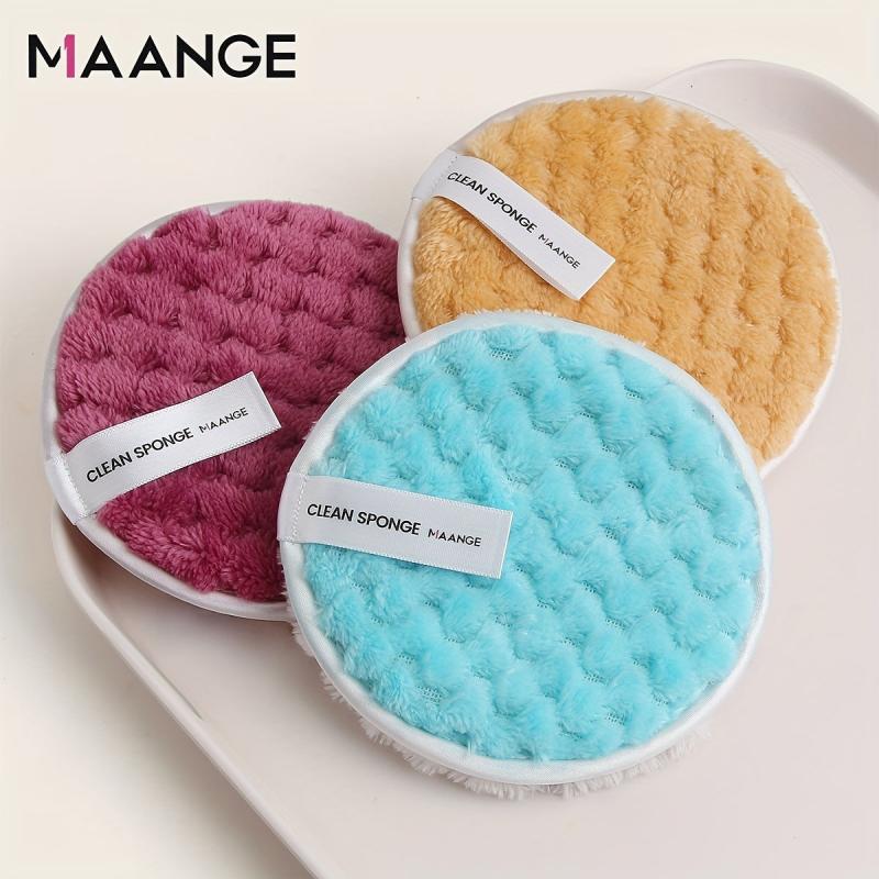 Reusable Makeup Remover Puffs Washable Cotton Pads for Healthy Skin