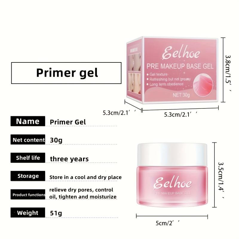 Smooth & Firming Face Primer with Moisturizer, Pore Concealer & Wrinkle Shrinker