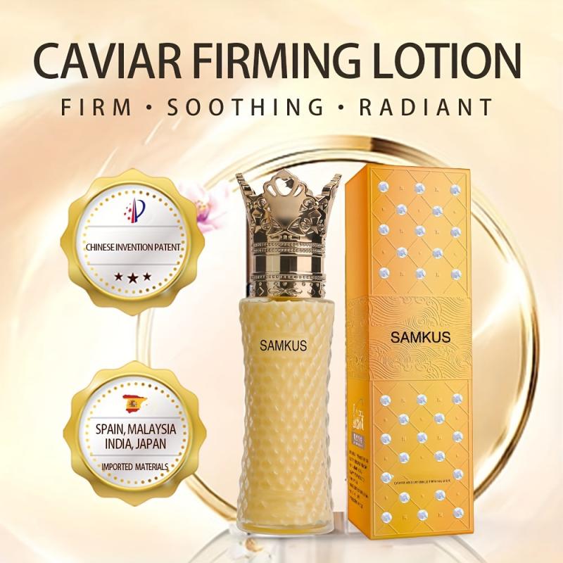 Caviar Firming Lotion 100ml - Smoothes Wrinkles, Fine Lines - Skin Care Cream