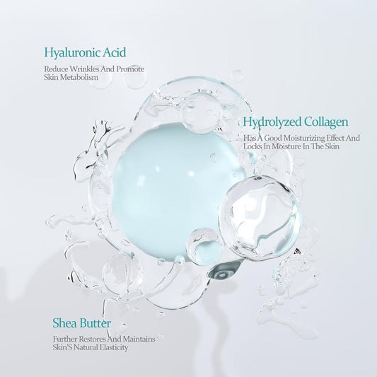 Collagen Cream With Hyaluronic Acid - Anti-Aging Moisturizer