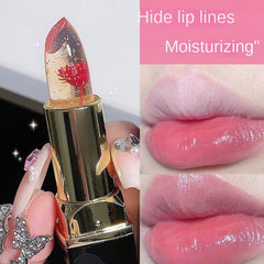 Temperature Changing Lip Balm Flower Petal Lipstick