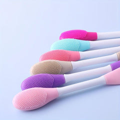 Dual Head Silicone Face Mask Brushes 2-in-1 Beauty Skin Care Tool