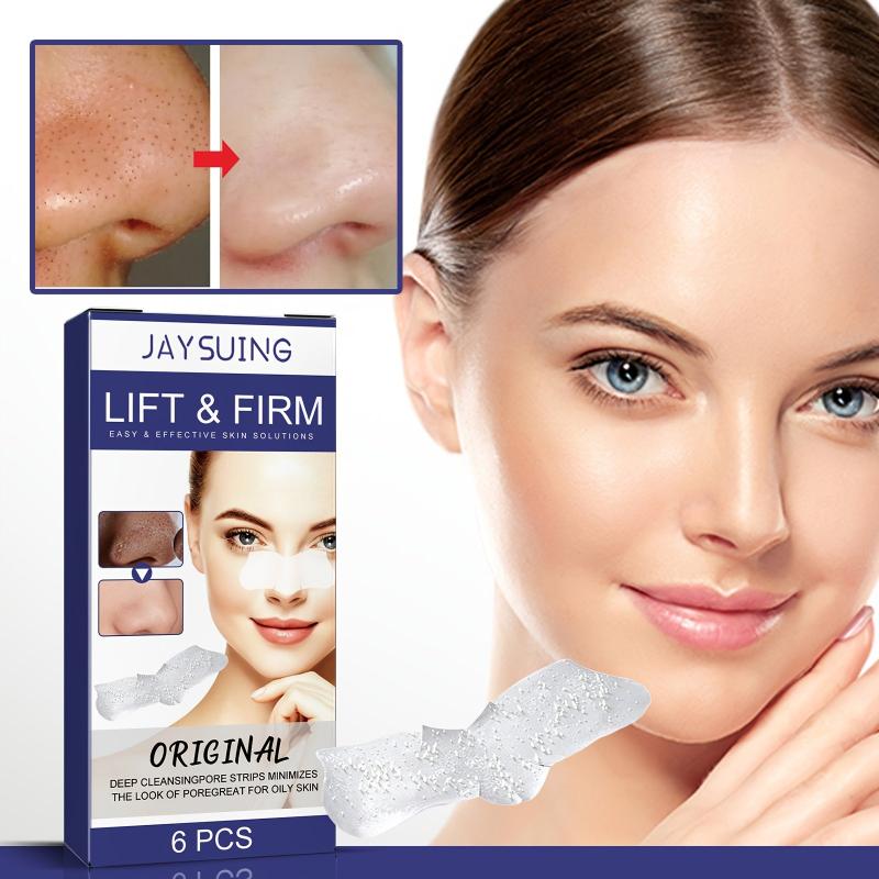 6pcs Deep Cleaning Pore Stickers Blackhead Removal Patch