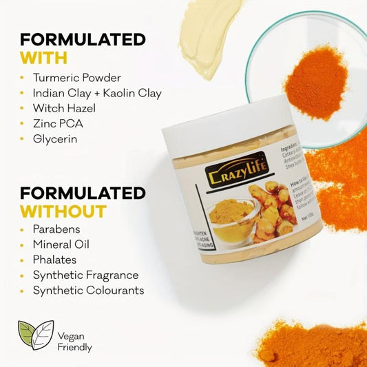 Deep Cleansing Turmeric Face Mask 120g