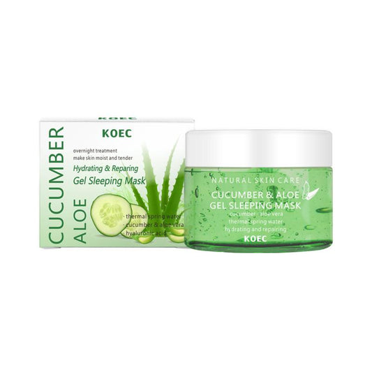 Cucumber Aloe Gel Sleeping Mask for Daily Care