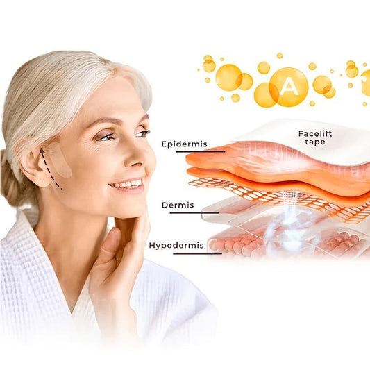 Facial Lift Strips 20pcs, Fade Fine Lines, Firming and Anti-Aging Face Patches