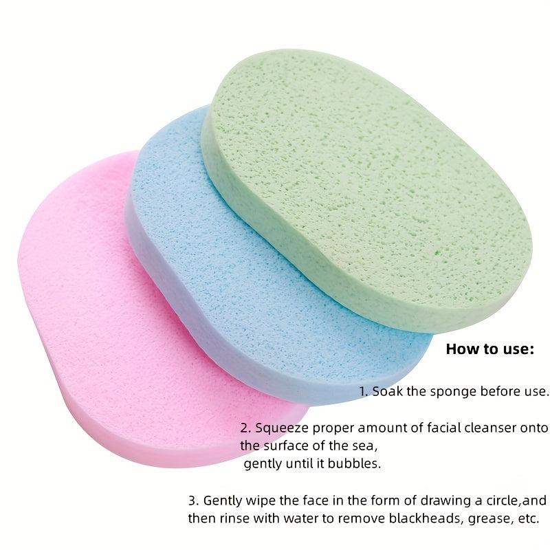 Makeup Sponge Powder Puff Wet & Dry Face Wash Sponge