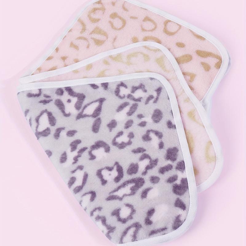 2 Pack Leopard Printed Makeup Remover Towel for All Skin Types