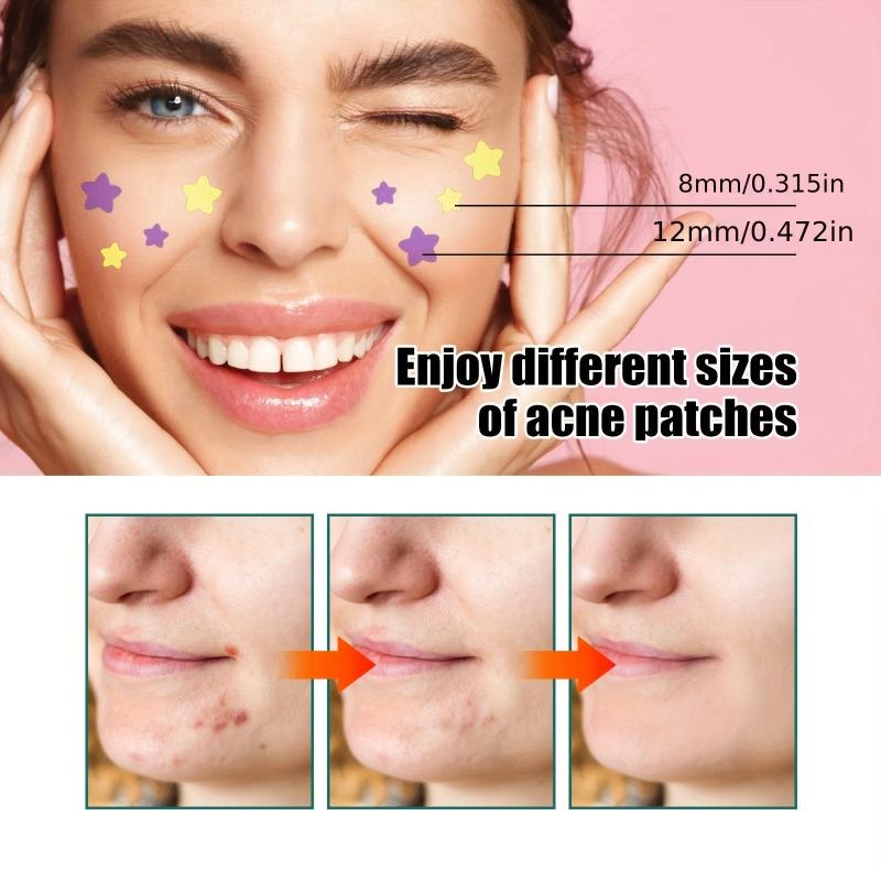 Star Shaped Acne Cover Up Patch - Repair and Hide Acne Marks