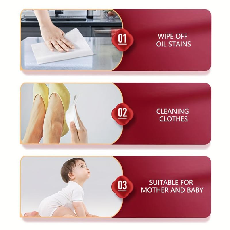 5pcs Large Compressed Towel Disposable Thickened Style
