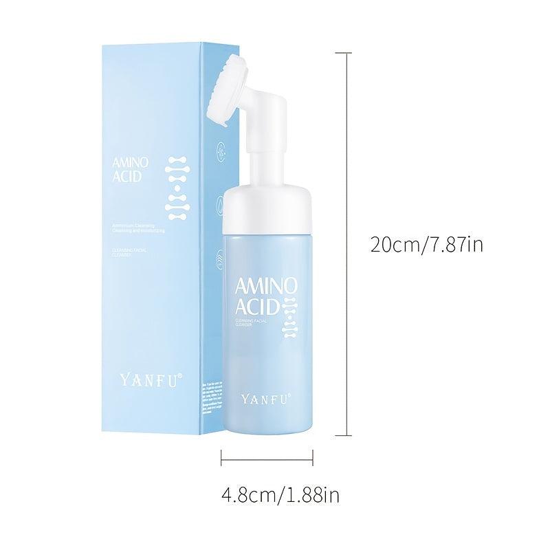 Amino Acid Facial Cleanser with Massage Head for Sensitive Skin