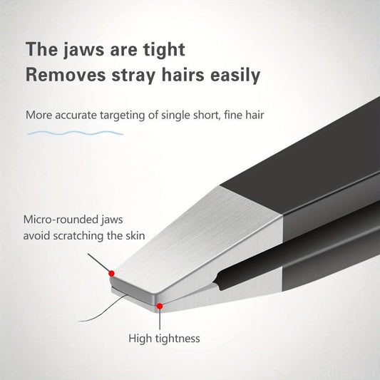 4-Piece Tweezers Set Professional Precision Alloy Tweezers