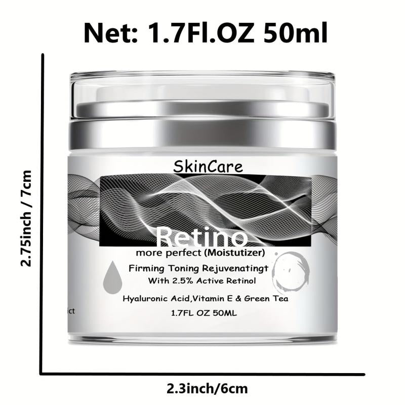 Retinol Cream with Hyaluronic Acid Face Moisturizer 1.7 oz