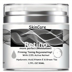 Retinol Cream with Hyaluronic Acid Face Moisturizer 1.7 oz