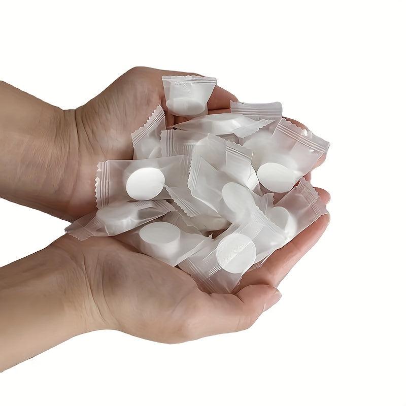 Disposable Portable Non Woven Compressed Towel Mini Face Towel for Travel