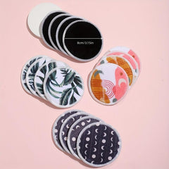 16pcs Reusable Makeup Remover Pads Soft and Gentle on Skin