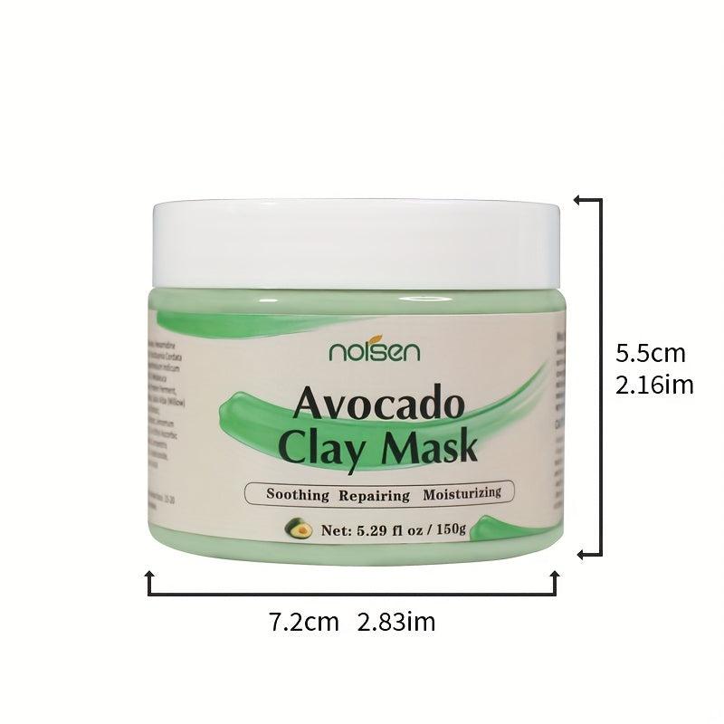 Avocado Skin Care Detox Face Mud Mask Vegan