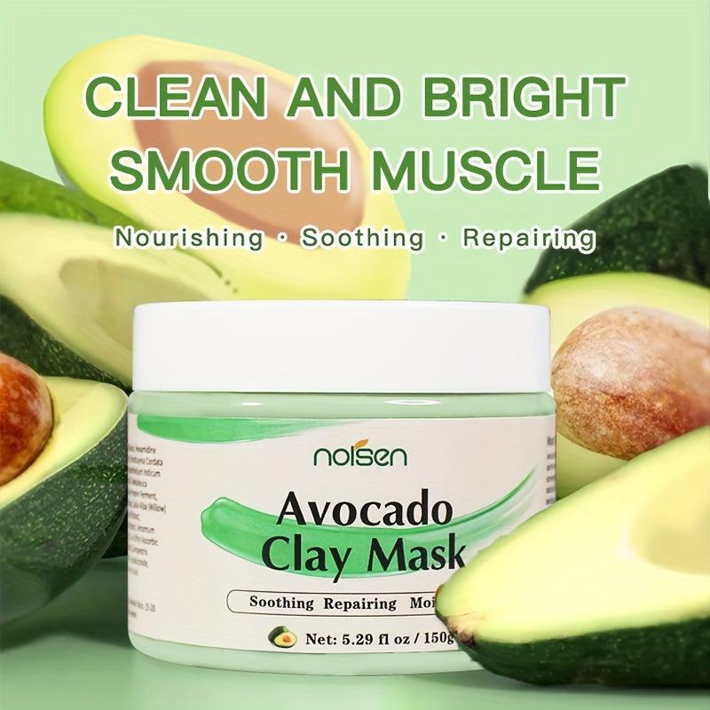 Avocado Skin Care Detox Face Mud Mask Vegan