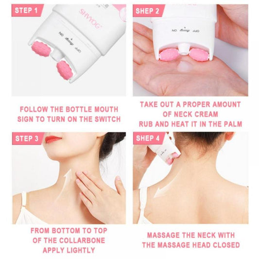 Roller Massage Neck Wrinkle Firming Cream