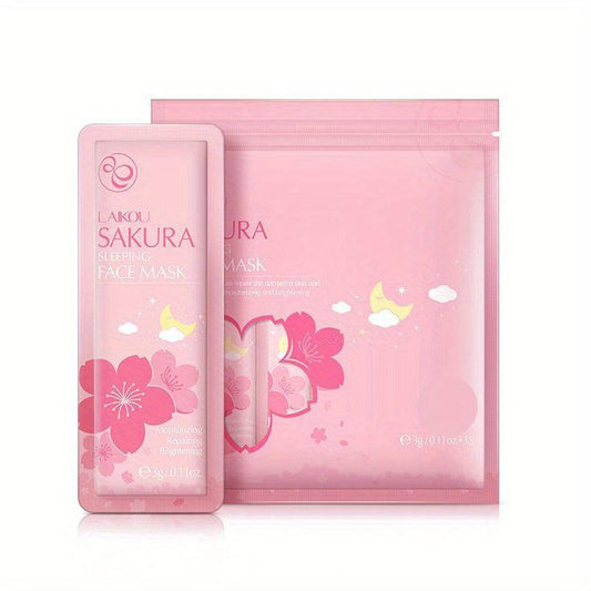 Japanese Sakura Seaweed Centella Snail Collagen Sleeping Mask