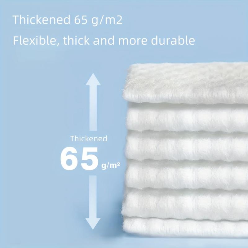 50pcs Disposable Face Towel Thickened Soft Towel Wet & Dry Cotton Soft Towel