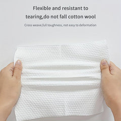 50pcs Disposable Face Towel Thickened Soft Towel Wet & Dry Cotton Soft Towel