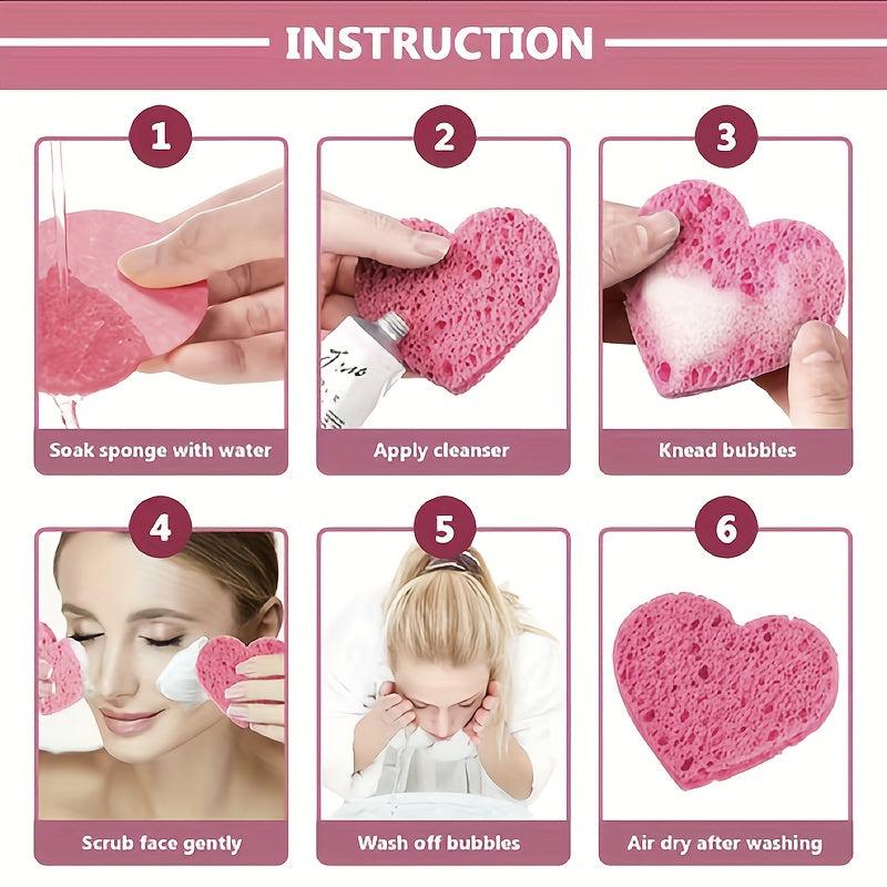 Wood Pulp Cotton Facial Cleansing Puff