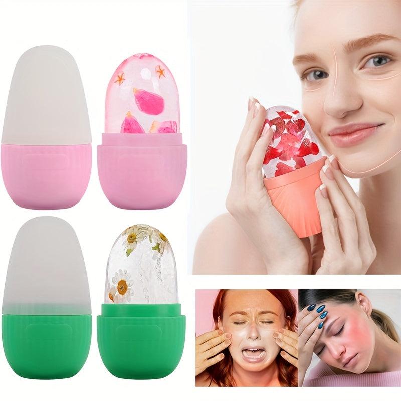 Ice Roller & Gua Sha Facial Beauty Tool for Skin Care
