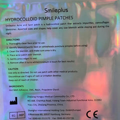 36pcs Hydrocolloid Acne Pimple Patches Fashionable Face Stickers