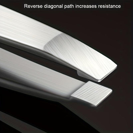 4pcs Professional Tweezers Set for Eyebrows and Facial Hair Removal