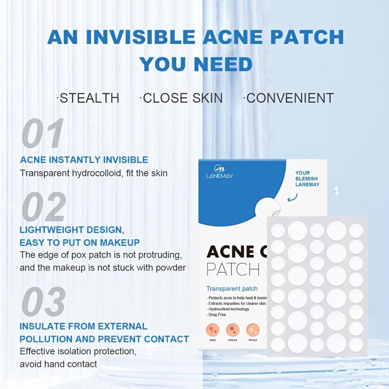 Acne Patch Pimple Patches For Face Hydrocolloid Spot Stickers With Tea Tree Sali