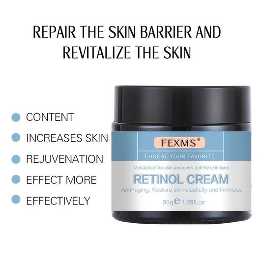 Retinol Cream for Smooth Skin - Reduce Wrinkles, Shrink Pores - All Skin Types