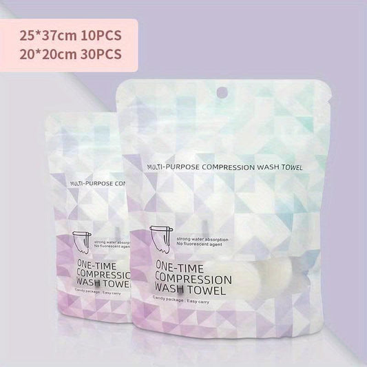 40pcs Absorbent Makeup Removal Towels for Travel Camping Hiking Home Use