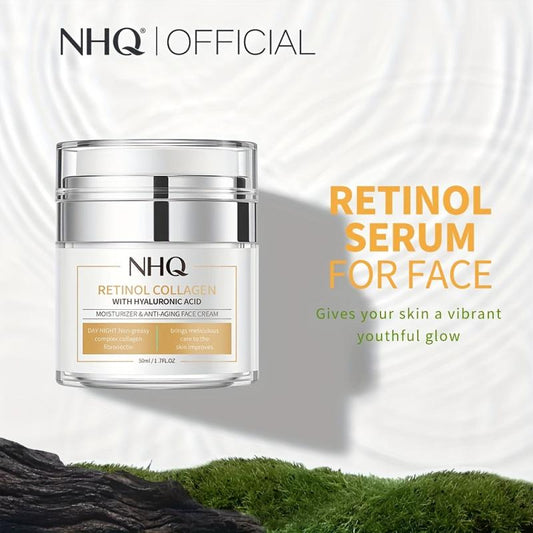 Retinol Cream and Collagen Moisturizer with Hyaluronic Acid
