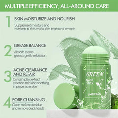 Green Tea Mask Stick Deep Cleansing Blackhead Remover