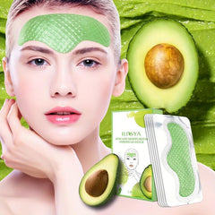 5pcs Avocado Soothing Wrinkle Frontal Mask