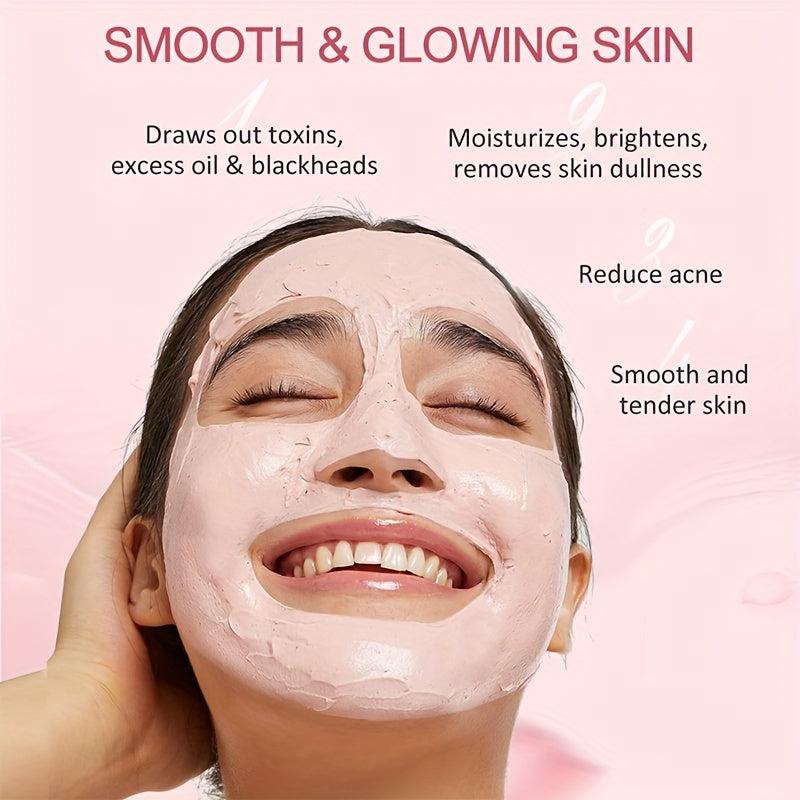 Rose & Niacinamide Clay Mask Deep Cleaning Nourish Mud Mask