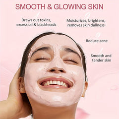 Rose & Niacinamide Clay Mask Deep Cleaning Nourish Mud Mask