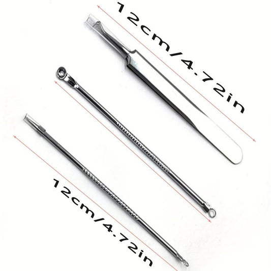 Stainless Steel Acne Needle Set - Home Acne Blackhead Beauty Tools