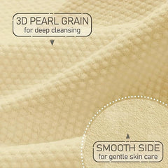 Bamboo Disposable Face Towel Biodegradable Large Dry Face Wipes 60 Count Box