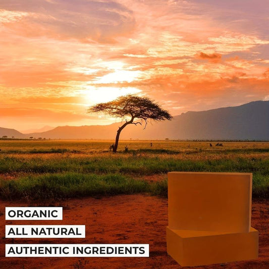 African Soap 2 X 65g Bars Raw Organic Soap Acne Dry Skin Rashes Scar Removal
