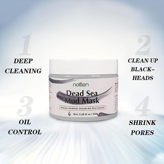 Dead Sea Mud Mask Vegan Aging Resisting Facial Care 5.29oz