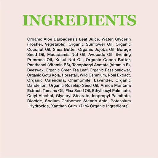 Deep Moisturizing Face Cream for Women with Aloe Vera & Vitamin E