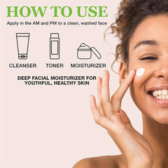 Deep Moisturizing Face Cream for Women with Aloe Vera & Vitamin E