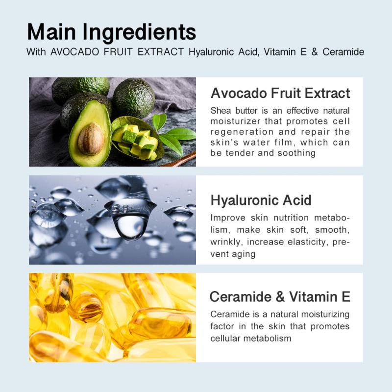 HERBOTANY Avocado Facial Cleanser for Normal to Dry Skin
