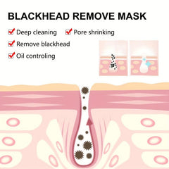 Blackhead Remover Mask Cream Skin Care Deep Cleansing Shrink Pores Acne