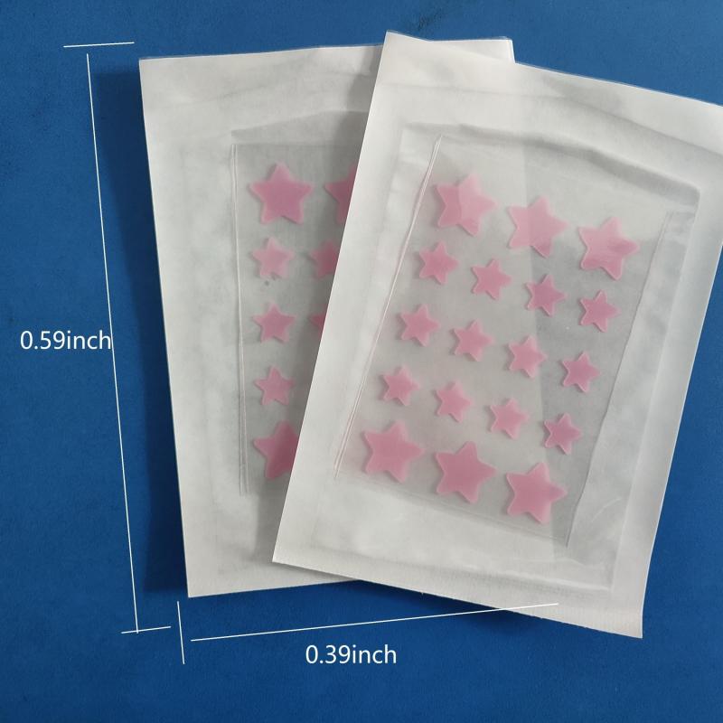 Pink Star Shape Pimple Patches Hydrocolloid Acne Patch