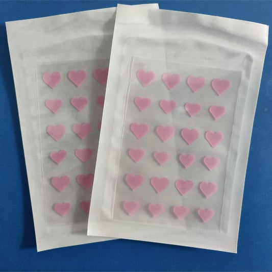 Pink Star Shape Pimple Patches Hydrocolloid Acne Patch