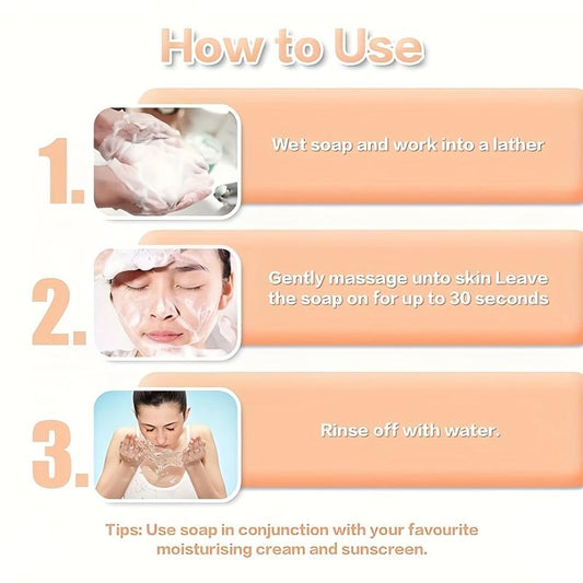 Yeast Soap Hyaluronic Acid Vitamin C Retinoic Acid Collagen for Face