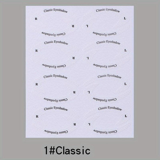 Cat Eyeliner Stencil Pads - Quick Eye Makeup Stencil